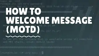 Mensagem de login customizada no RHEL/CentOS