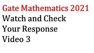 Linear Algebra Gate 2021 Mathematics Linear Transformation Rank(AB)&le;min(Rank(A),Rank(B))