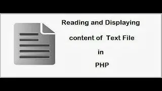 Reading File In PHP