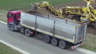 Zuckerrübentransportsysteme für Südzucker im Einsatz