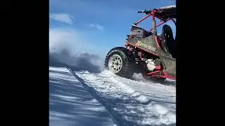 Yamabuggie X Rover 400 on Buck lake, Alberta