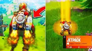 *NEW* JETPACK Fortnite GAMEPLAY! - NEW LEGENDARY 