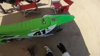 2025 Kawasaki KX450 at Cahuilla Creek MX: 7/13/25