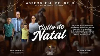 Culto Especial de Natal - Acessível em Libras (25/12/2025)