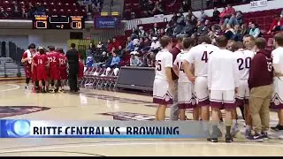 Butte Central Maroons shooting beats Browning Indians