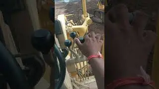grader operating lever