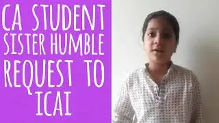 CA Exams Nov 2020 - CA Student Sister Humble Request To ICAI