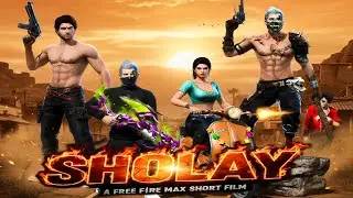 SHOLAY IN FREE FIRE | SHOLAY FREE FIRE SHORT FILM 🎥