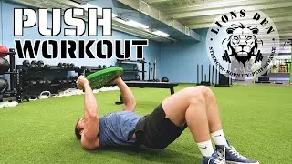 At-Home Push (Upper Body) Workout | Lions Den SMP