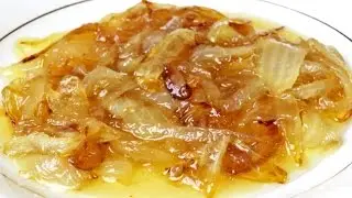 Como hacer cebolla caramelizada - Receta f&aacute;cil y r&aacute;pida