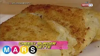 Mars: Cheesy Burger Croquette by Kevin Sagra​ | ​Mars Masarap​