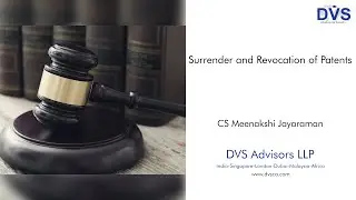 Surrender and Revocation of Patents