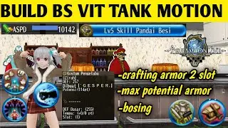 Toram online - build bs vit-tec Lvl 265 armor 2 slots (tank knuckles motion) - トーラムオンライン