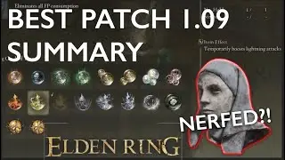 Elden Ring Patch 1.09 Update! | Everything that was Included