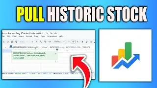 How To Pull Historic Stock Price Using Google Sheets And Google Finance (Best Method)