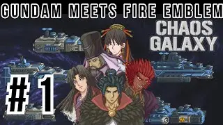 Fire Emblem+Gundam+Ogre Battle=CHAOS GALAXY a cool indie mecha strategy game with space battles!