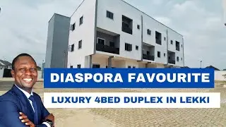 INSIDE N108M LUXURY 4BEDROOMS DUPLEX FOR SALE IN LEKKI MONASTERY ROAD, SANGOTEDO. HOUSE FOR SALE.