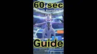 Mega Aerodactyl: Short n' Sweet Complete Guide Pokemon GO #Shorts