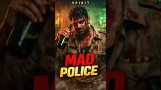 Spirit Movie Poster Reveals Prabhas&rsquo; Craziest Police Avatar Ever