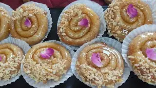 محينشات صغار معسلين باللوز في فالفرن 👌بطريقة مبسطة مع ذكر ثمن البيع 🥰