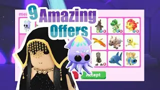 9 Best Offers I Got for RGB Squid 😱 | Adopt Me Trading