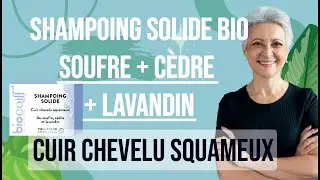 Shampoing Solide BIO & VEGAN (soufre + c&egrave;dre + lavandin)