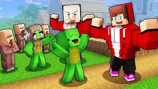 JJ Family Became Strongest Bodybuilder to Troll Mikey Family in Minecraft (Maizen)