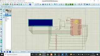 Digital Clock simulation on Proteus using 8051 (assembly language) explained