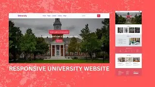 Complete website with bootstrap5 | How To Create Website Using HTML CSS Bootstrap