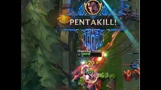 Another 1 vs 5 Penta with Darius in Diamond! (League of Legends)