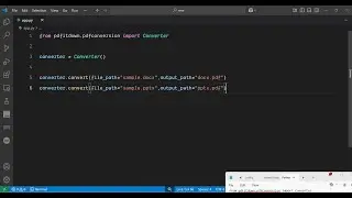 How to Convert Word Document  (.DOCX) & Microsoft Powerpoint PPTX to PDF in Python Using pdfitdown
