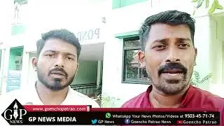RGP Shiroda Block members caught migrant dumping Concrete waste Dump roadside at Dattagad.