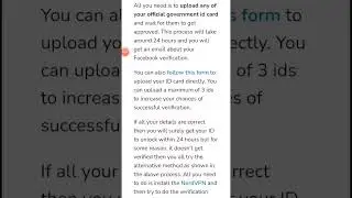 How to bypass Facebook ID Verification.