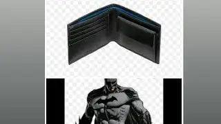 Customized my wallet EPIC batman drawing/ design💼😰