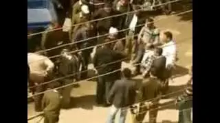 مشاجرة امام قسم طهطا