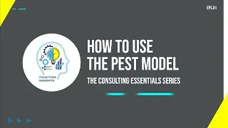 How to use the PEST model