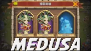 Castle Clash Rolling F2P Gems for Medusa