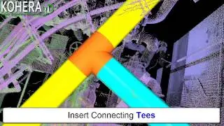 Kohera3D - Point Cloud to CAD Pipe Fitting Application