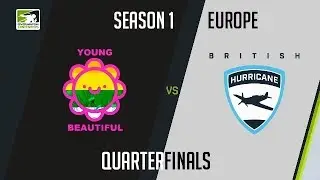 Young and Beautiful vs British Hurricane (Part 2) | OWC 2018 Season 1: Europe [Quarterfinals]