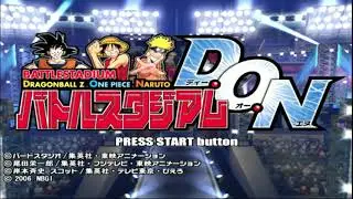 D.O.N. Battle Stadium - Opening & Title Screen (PS2)