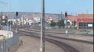 BNSF Gallup Sub MP 157 Westbound Masts Flashing Signal