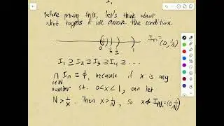Nested Interval Property