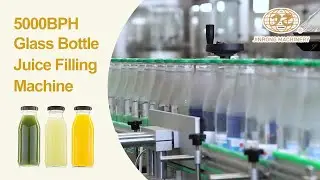 Glass Bottle Juice Filling Machine, Juice Bottling Line, Juice Production Line - Jinrong Machinery
