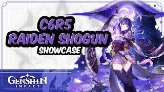 C6 Raiden Shogun (Baal) & R5 Engulfing Lightning - Boss Showcase | Genshin Impact