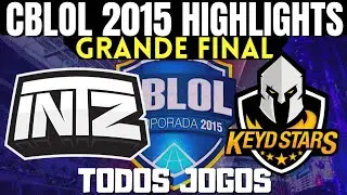 CBLoL 2015 FINAL ITZ x KEYD Highlights dos Jogos |CBLoL Final ITZ x KEYD Melhores Momentos dos Jogos