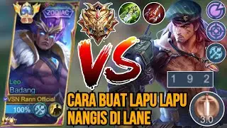 TIPS MELAWAN LAPU LAPU DI PATCH BARU | TOP GLOBAL BADANG | MOBILE LEGEND!!!