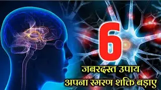 6 Tips To Improve Concentration & Memory Power l How To Improve Memory Power Quikly l Human Brain