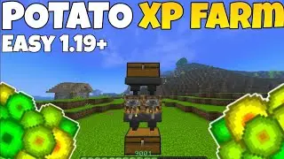 Easy 1.19.51 Potato XP Farm Tutorial In Minecraft Bedrock (MCPE/PS4/XBOX)