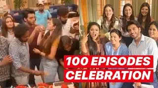 Vikram Singh Chauhan and Aditi Sharma celebrate 100 episodes of Yeh Jaadu Hai Jinn Ka