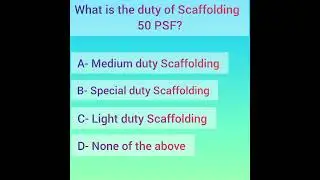 Scaffolding supervisor quiz #scaffold #scaffolding #viralreels #scaffolder  @Knowledgeworld647